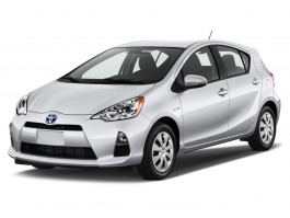2012 Toyota Prius C 5dr HB Three (Natl) Angular Front Exterior View
