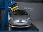 2012 Toyota Prius C IIHS Crash Test