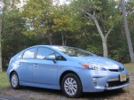 2012 Toyota Prius Plug-In Hybrid, Catskill Mountains, NY, Oct 2012