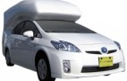 Take One Toyota Prius, Make Less Aerodynamic, Sleep In It