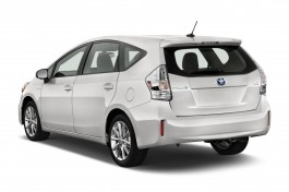 2012 Toyota Prius V 5dr Wagon Five (Natl) Angular Rear Exterior View