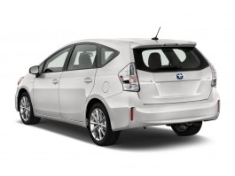 2012 Toyota Prius V 5dr Wagon Five (Natl) Angular Rear Exterior View