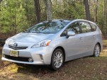 2012 Toyota Prius V hybrid wagon, test drive in Catskill Mountains, Jan 2012