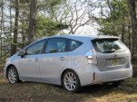 2012 Toyota Prius V hybrid wagon, test drive in Catskill Mountains, Jan 2012