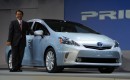 2012 Toyota Prius V launch press conference, 2011 Detroit Auto Show