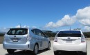 2012 Toyota Prius V station wagon, Half Moon Bay, CA, May 2011