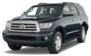 2012 Toyota Sequoia RWD 5.7L Limited (Natl) Angular Front Exterior View