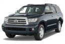 2012 Toyota Sequoia 2012 Toyota Sequoia RWD 5.7L Limited (Natl) Angular Front Exterior View