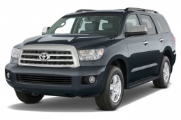 2012 Toyota Sequoia RWD 5.7L Limited (Natl) Angular Front Exterior View