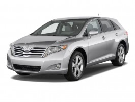2012 Toyota Venza 4-door Wagon I4 FWD XLE (Natl) Angular Front Exterior View