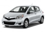 2012 Toyota Yaris 5dr LB Auto LE (Natl) Angular Front Exterior View