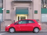 2012 Toyota Yaris LE three-door hatchback, road test, Hudson Valley, NY, Feb 2012