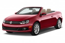 2012 Volkswagen Eos 2-door Convertible Komfort SULEV Angular Front Exterior View