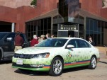 2012 Volkswagen Passat TDI test car running on Solazyme algae-derived diesel fuel