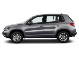 2012 Volkswagen Tiguan 2WD 4-door Auto S Side Exterior View