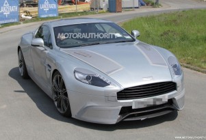 2013 Aston Martin DBS replacement spy shots