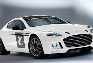 2013 Aston Martin Hybrid Hydrogen Rapide S race car