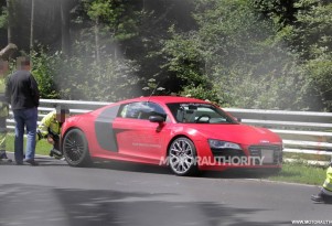 2013 Audi R8 e-tron that crashed at the Nürburgring in July 2012