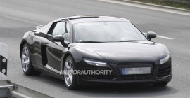 2013 Audi R8 facelift spy shots
