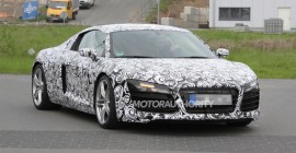 2013 Audi R8 facelift spy shots