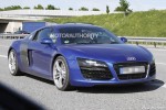 2013 Audi R8 facelift spy shots
