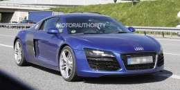 2013 Audi R8 facelift spy shots
