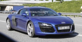 2013 Audi R8 facelift spy shots