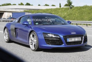 2013 Audi R8 facelift spy shots