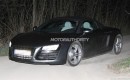 2013 Audi R8 Spyder facelift spy shots