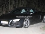 2013 Audi R8 Spyder facelift spy shots