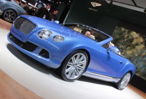 2013 Bentley Continental GT Speed Convertible live photos, 2013 Detroit Auto Show