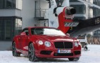 Bentley Continental GT V8 Flies Over Munich: Video