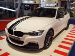 2013 BMW 3-Series fitted with M Performance accessories