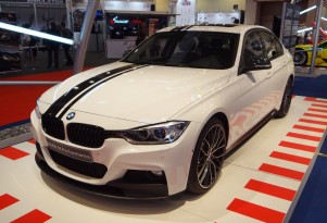 2013 BMW 3-Series fitted with M Performance accessories