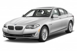 2013 BMW 5-Series 4-door Sedan ActiveHybrid 5 RWD Angular Front Exterior View