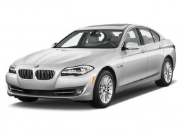 2013 BMW 5-Series 4-door Sedan ActiveHybrid 5 RWD Angular Front Exterior View