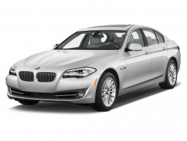 2013 BMW 5-Series 4-door Sedan ActiveHybrid 5 RWD Angular Front Exterior View