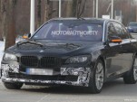 2013 BMW 7-Series facelift spy shots