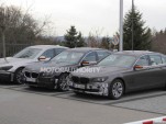 2013 BMW 7-Series facelift spy shots