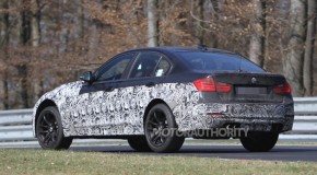 2013 BMW M3 sedan spy shots