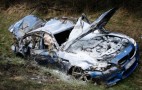 2013 BMW M5 Destroyed After Autobahn Crash