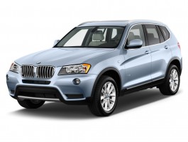 2013 BMW X3 AWD 4-door 28i Angular Front Exterior View