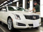 2013 Cadillac ATS sedan begins production at the Lansing Grand River assembly plant