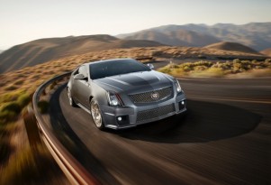 2013 Cadillac CTS-V Coupe in Silver Frost - image: GM Corp
