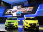 2013 Chevrolet Spark shown at Los Angeles Auto Show, Nov 2011