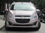 2013 Chevrolet Spark minicar, New York City, Aug 2012