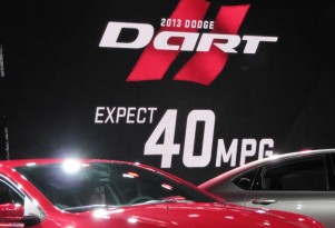 2013 Dodge Dart launch at Detroit Auto Show, Jan 2012