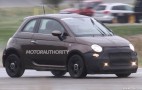 2013 Fiat 500E Electric Car Spy Shots