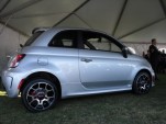 2013 Fiat 500 Turbo debut live at the Concorso Italiano