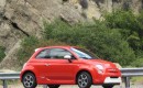 2013 Fiat 500e electric car, Los Angeles drive event, April 2013
